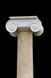 Foto: An ionic order column An ionic order column