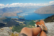 Resting on the summit