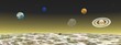 Planets from the moon