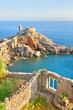 Scenery with the church of St. Peter in Porto Venere
