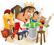 Playing Chess with King