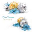 Detaily fotografie Collage with christmas decoration
