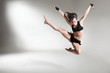 Photo: ballet dancer in rehearsal ballet dancer in rehearsal