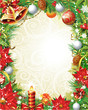 Vector: Vintage Christmas frame Vintage Christmas frame