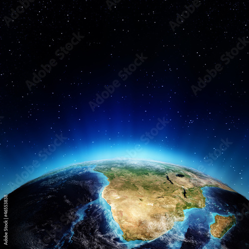 Illustration: South Africa and madagascar South Africa and madagascar