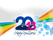 New year 2013 background. Vector illustration