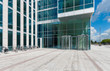 entrance of an office building