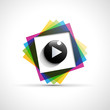 Logo cmyk playback # Vector