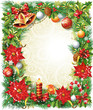 Vector: Christmas frame Christmas frame