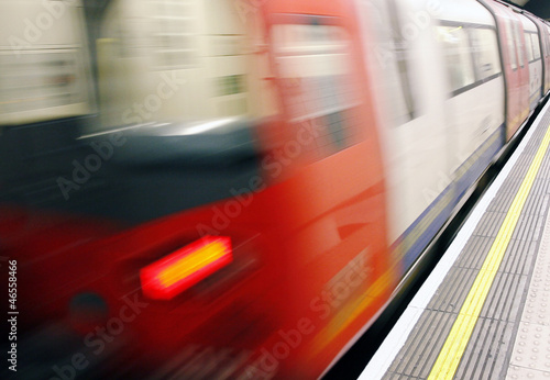 Photo: Moving train Moving train