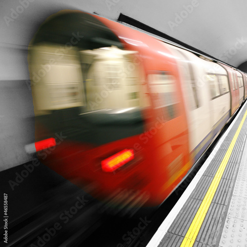 Photo: Moving train Moving train