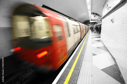 Photo: Moving train Moving train