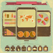 Retro Infographic Design