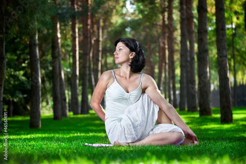 Photo: Yoga in the park Yoga in the park