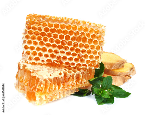 Photo: Honeycomb with mint and ginger Honeycomb with mint and ginger