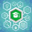Vector education concept