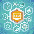 Vector social media concept