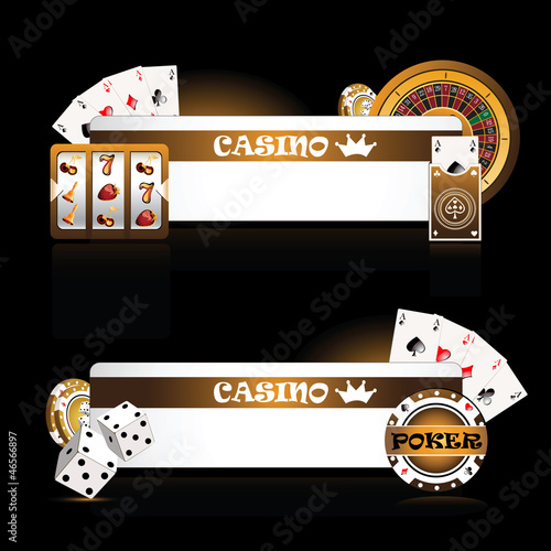 Vector: casino card casino card
