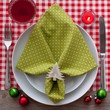 Weihnachtsgedeck