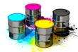 CMYK Dosen Flecken