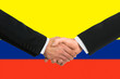 The Colombian flag