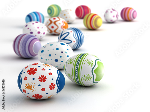 Illustration: Easter Eggs Easter Eggs