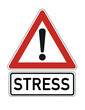 Stress Schild  #121107-008