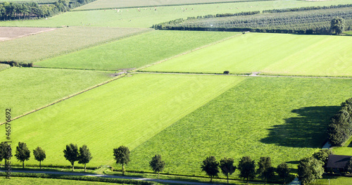 Photo: Areal view on Dutch landscape Areal view on Dutch landscape