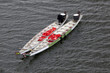 rowing boat at lake of Turkey