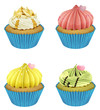 Vector: cupcakes cupcakes