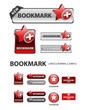add to bookmark button, favorite icons and buttons