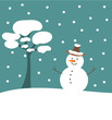 Christmas snowman