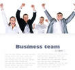 Happy team
