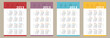calendar 2013 set