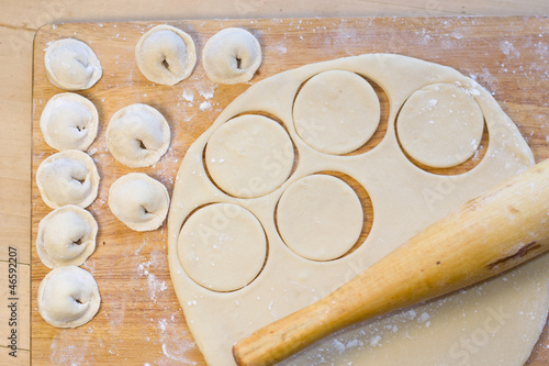 Photo: Making homemade ravioli Making homemade ravioli