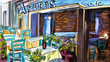Paris street - illustration