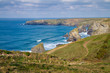 Bedruthan Steps North Cornwall England UK