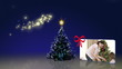 Joyful family's preparing tree animations