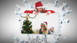 Christmas animation with children