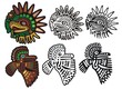 Mayan bird gods