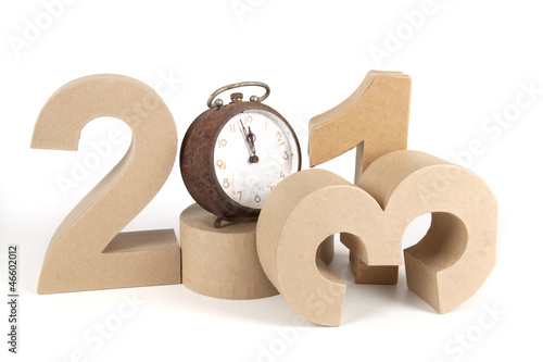 Photo: 2013 in paper 3D numbers 2013 in paper 3D numbers