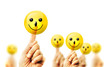 Smileys - Berühren, Zufriedenheit, Freude
