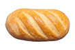 long loaf isolated on a white background