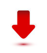 Red arrow down