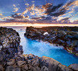 Gouffre de l'Etang-Salé au crépuscule - La Réunion