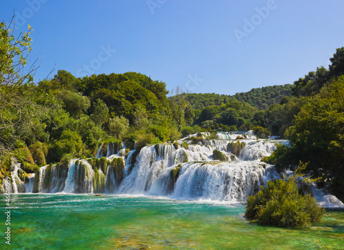 Photo: Waterfall KRKA in Croatia Waterfall KRKA in Croatia