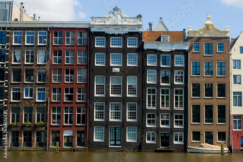 Photo: Facade of houses in Amsterdam Facade of houses in Amsterdam