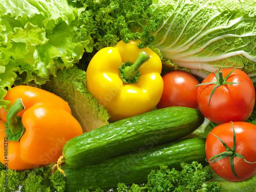 Photo: Healthy Organic Vegetables Healthy Organic Vegetables