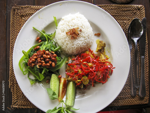 Photo: nasi lemack inodesian food bali nasi lemack inodesian food bali