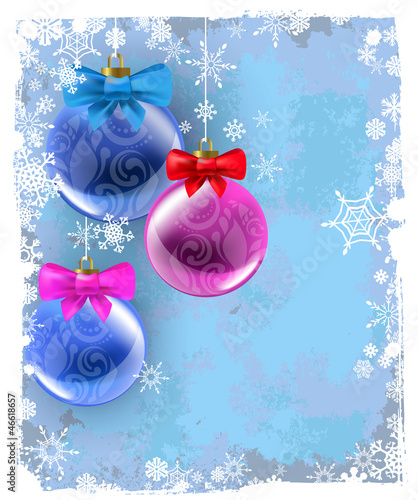 Vector: christmas balls christmas balls
